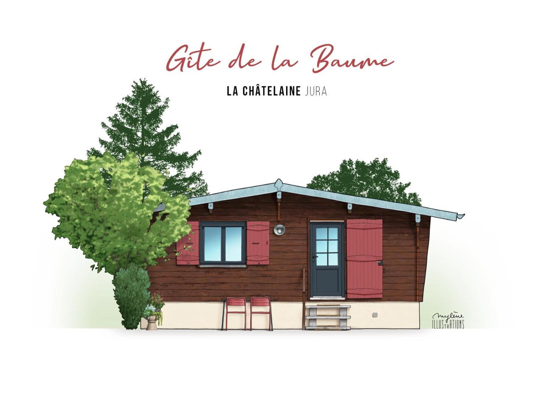 Chalet De La Baume La Chatelaine Ngoại thất bức ảnh